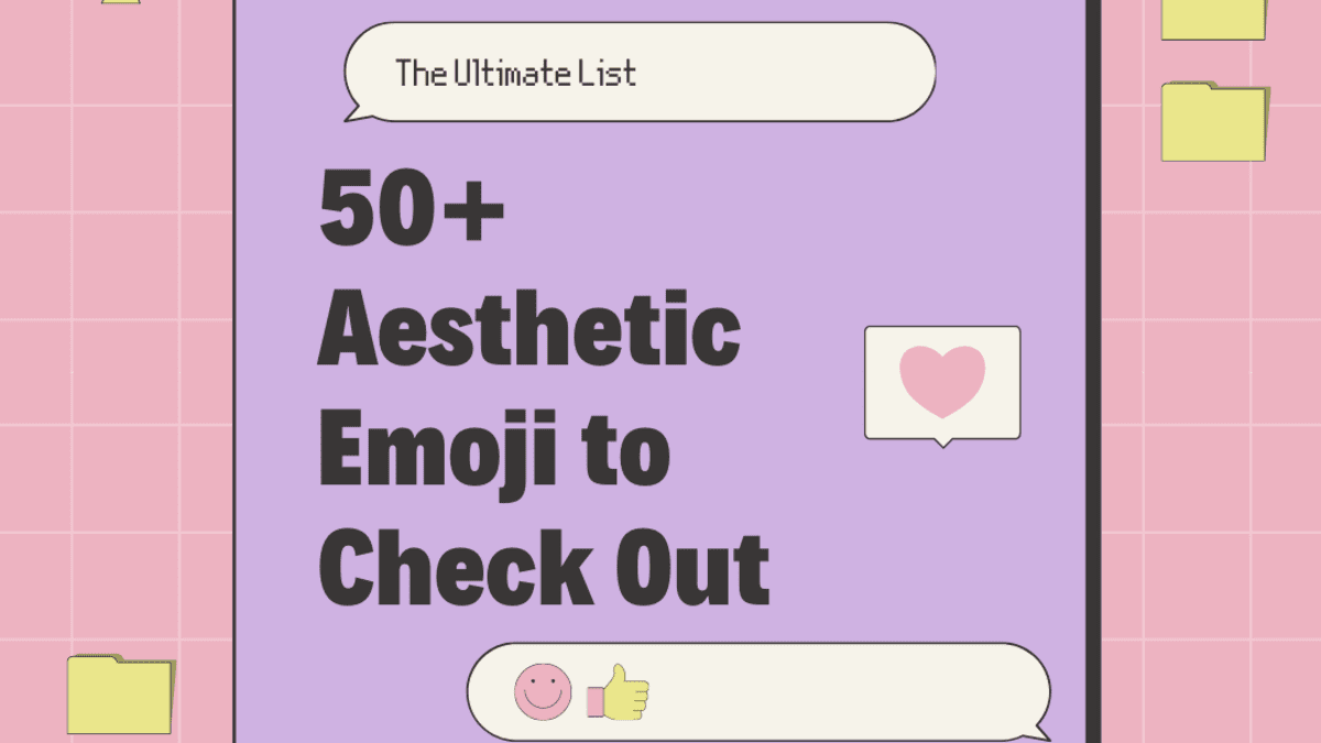 aesthetic fonts emoji