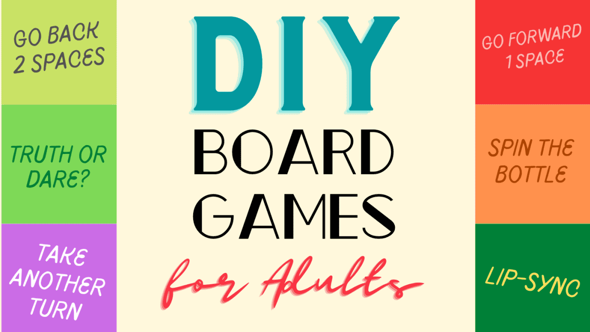 30+ DIY Board Game Ideas for Adults (Fun for Parties!) pic