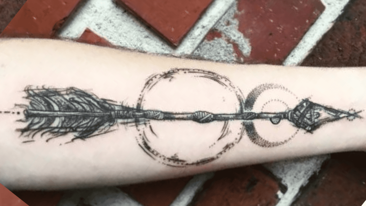 Odins spear Gungnir tattoo  Tattoogridnet