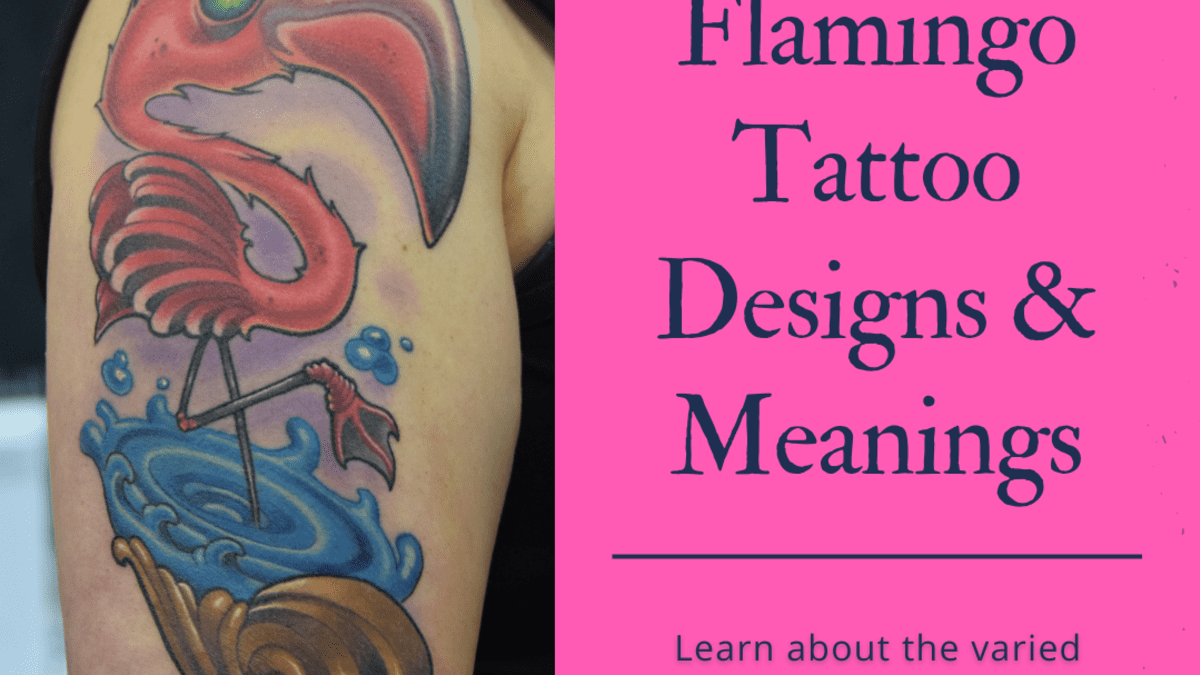 Small flamingo temporary tattoo | tattoos by Tatoorary!