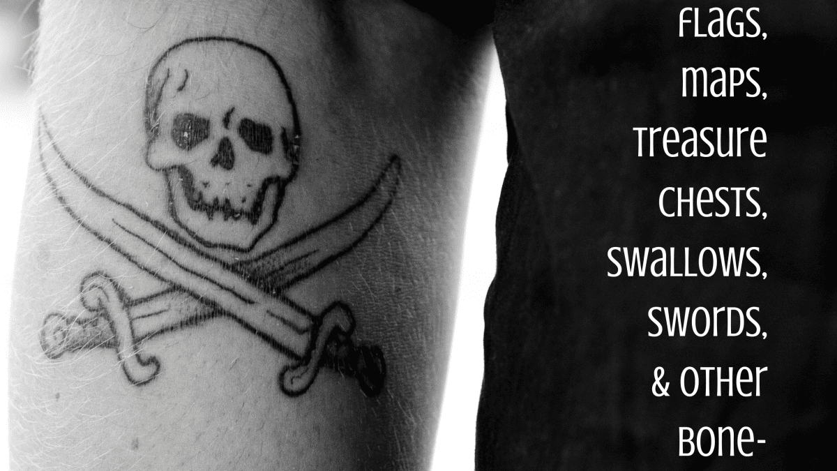Archaeology  Art on Twitter Famous Pirates Flags  recreated from a  tattoo design todays design 14 httpstcofUfM4GNKxC  Twitter