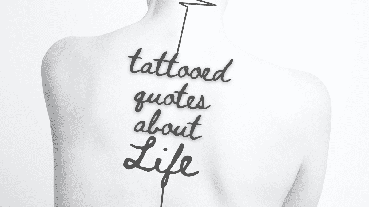 Inspirational Quotes and Words Temporary Tattoos – EverjoyLife