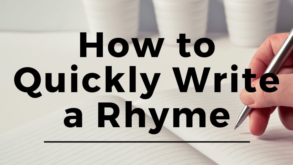 How To Quickly Write A Rhyme Hobbylark