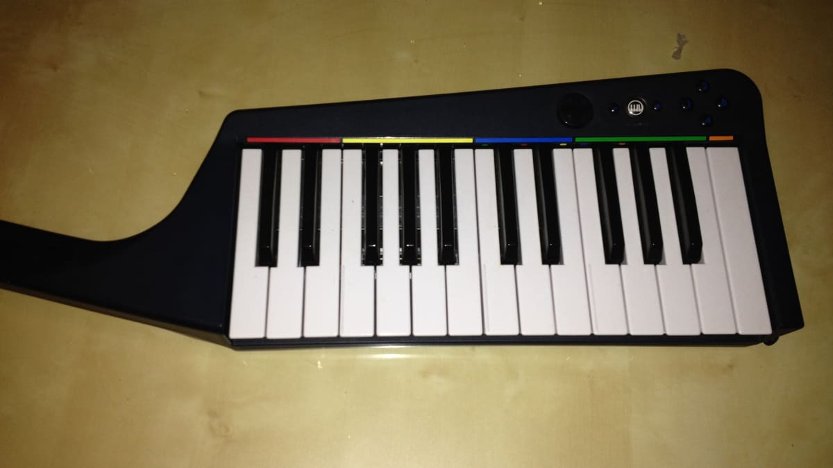 Using the Harmonix Rockband 3 Keyboard as a MIDI Controller for 