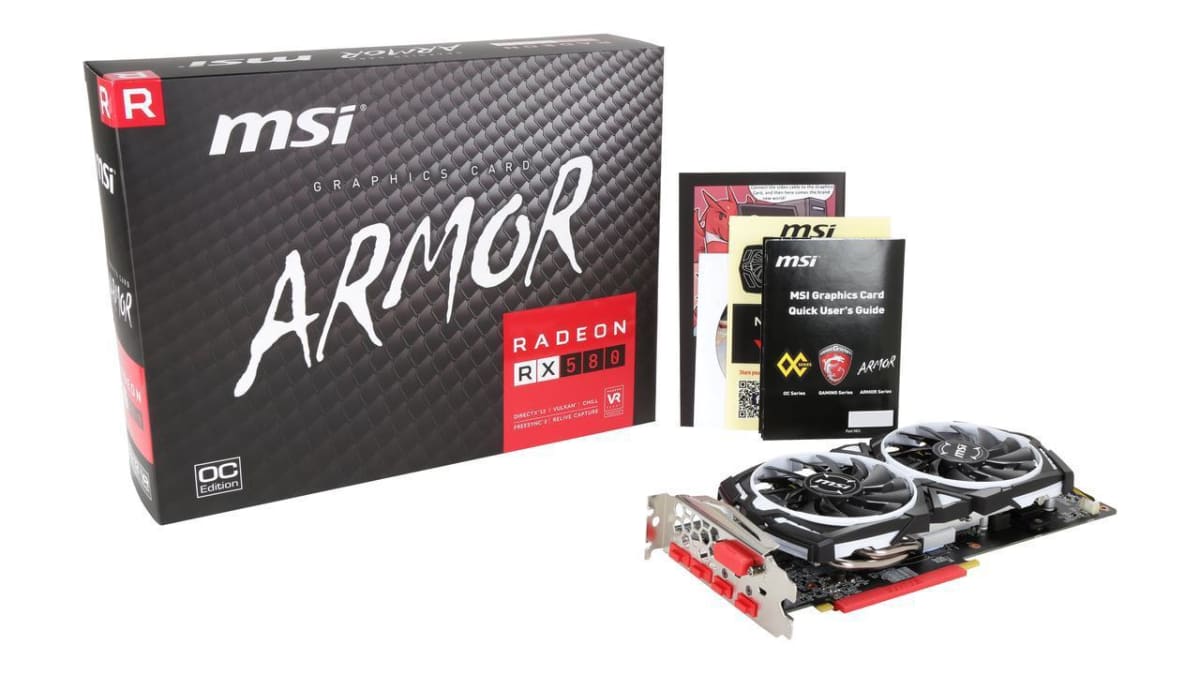 MSI RX 580 Armor OC 8GB Graphics Card Review and Gaming Benchmarks