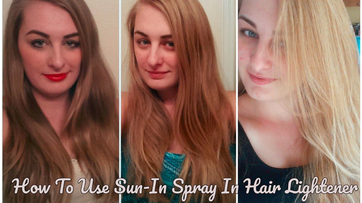 How to Lighten Your Hair Using Sun In Spray Hair Lightener HubPages