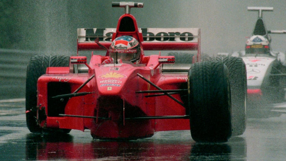 The 1998 Belgian GP: Schumacher Crashes and Loses the World