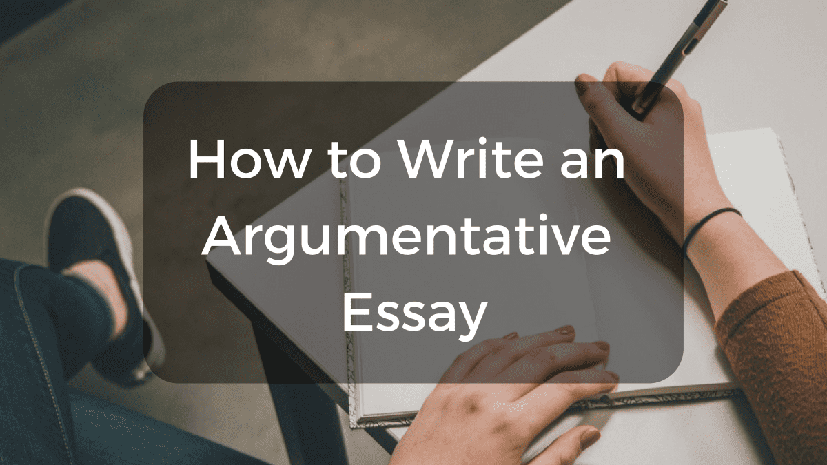 how students feel about writing an argument essay