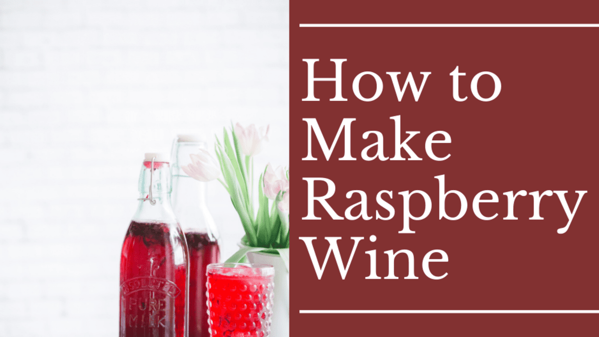 Raspberry wine making