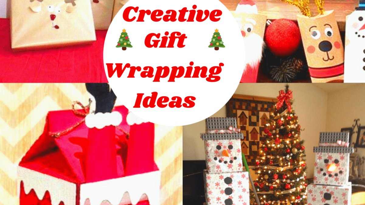 Creative christmas shop presents