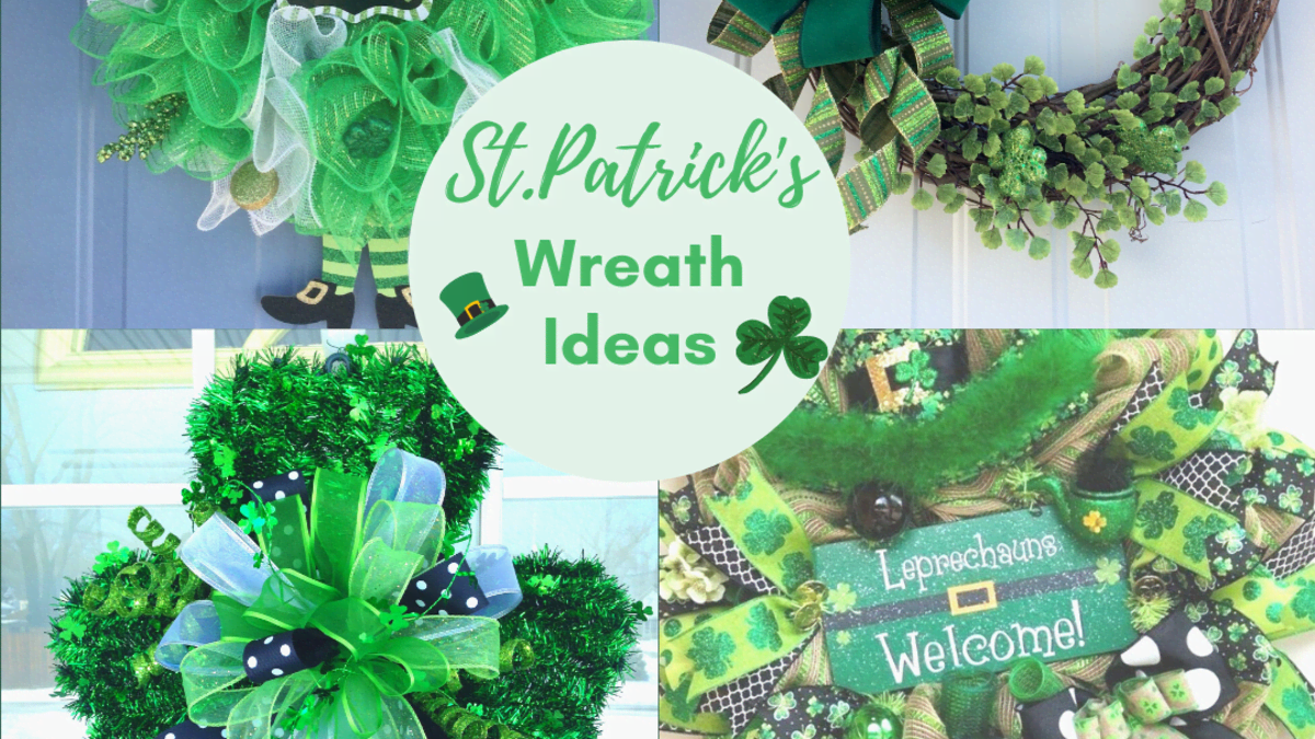 St. Patrick day wreath shops