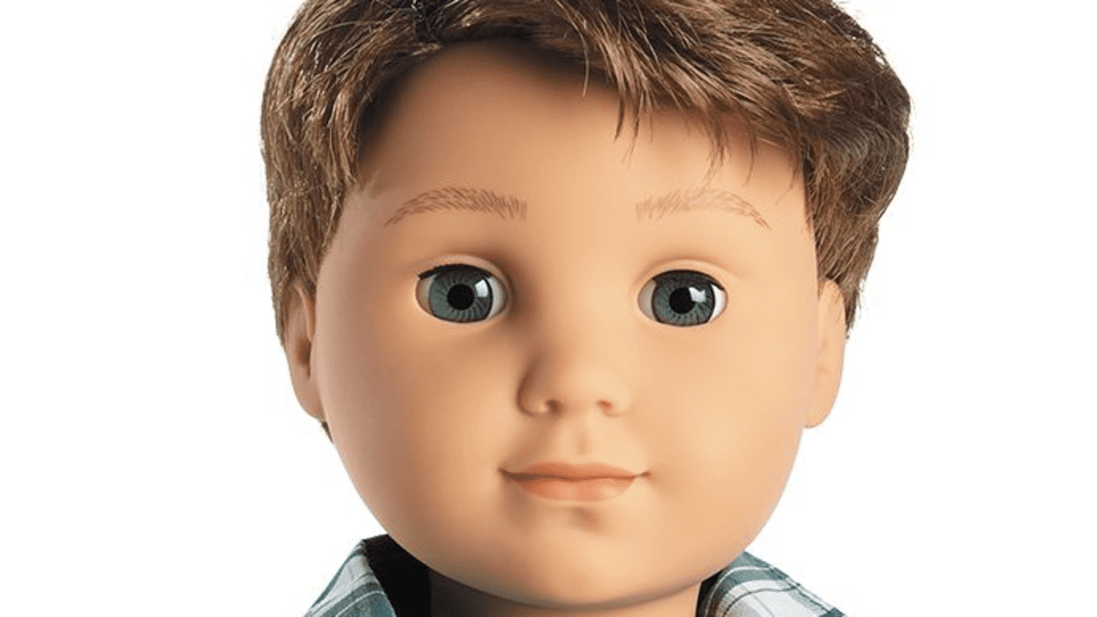 American girl store boy doll logan