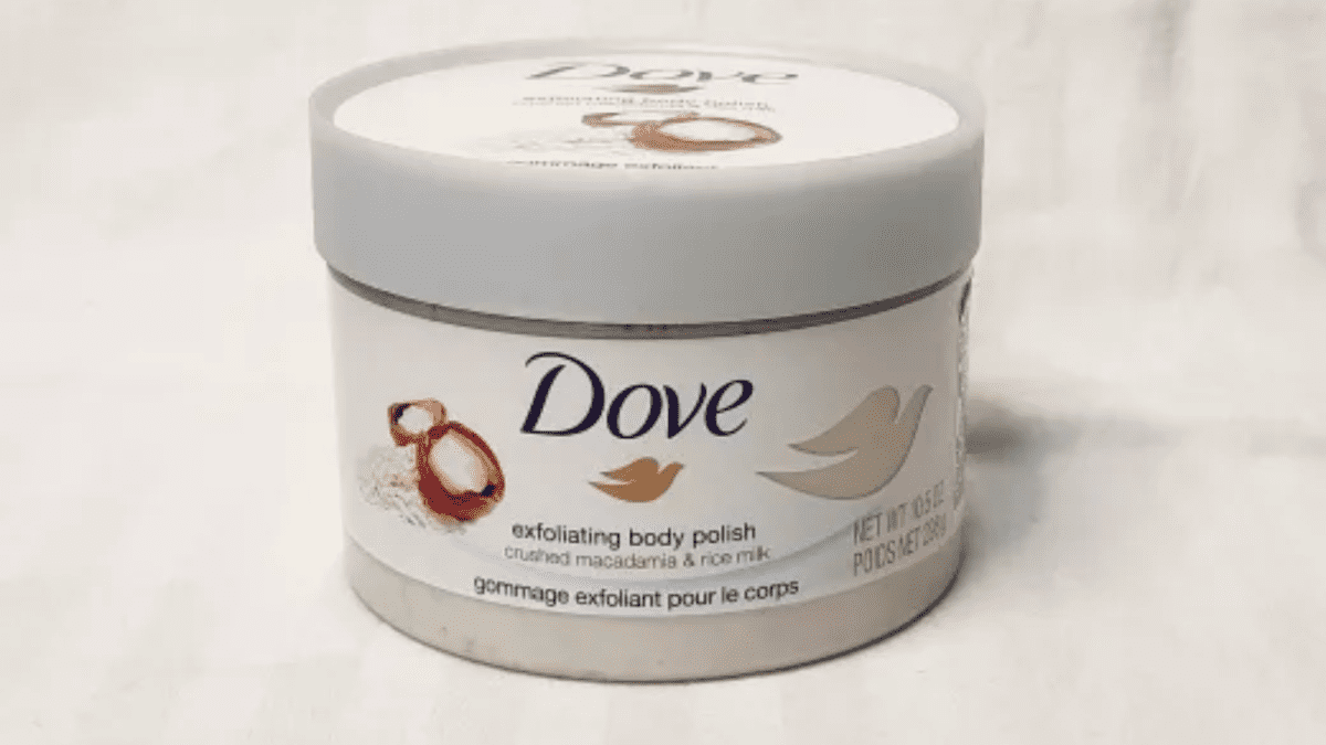 Dove scrub deals