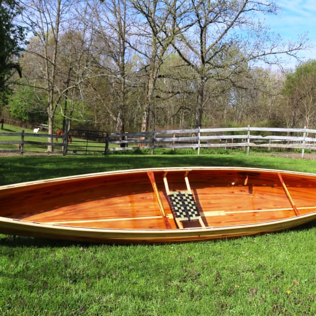 building-the-merlin-solo-canoe-from-northwest-canoes