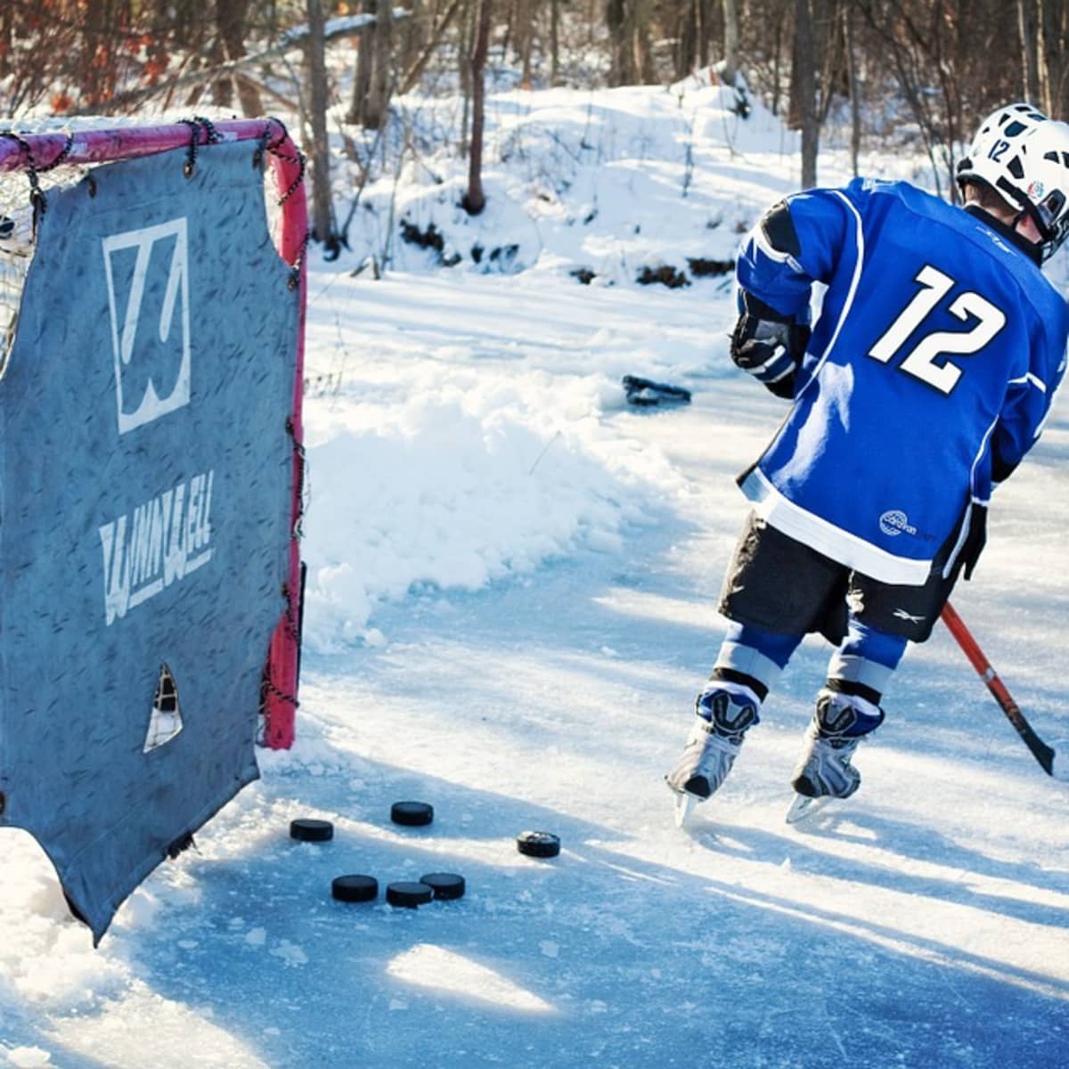 Home Is Where The Rink Is Hockey Sport Pack Cinch Sack 