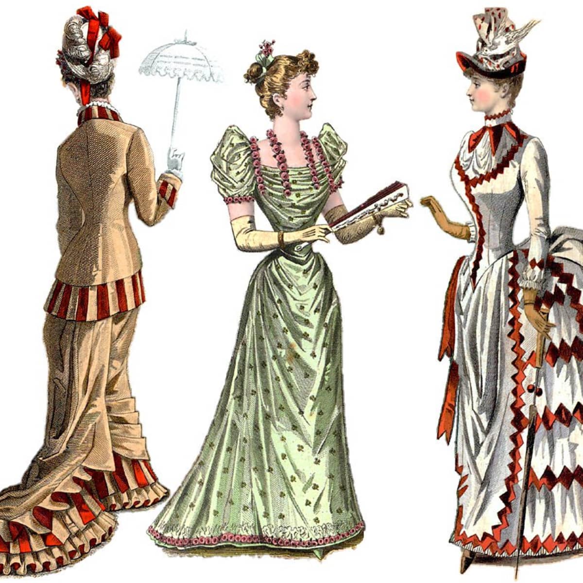 8x10 PRINT OF DRAWING SKETCH LADY RYTA PORTRAIT fashion dress Victorian  style 🌺 | eBay