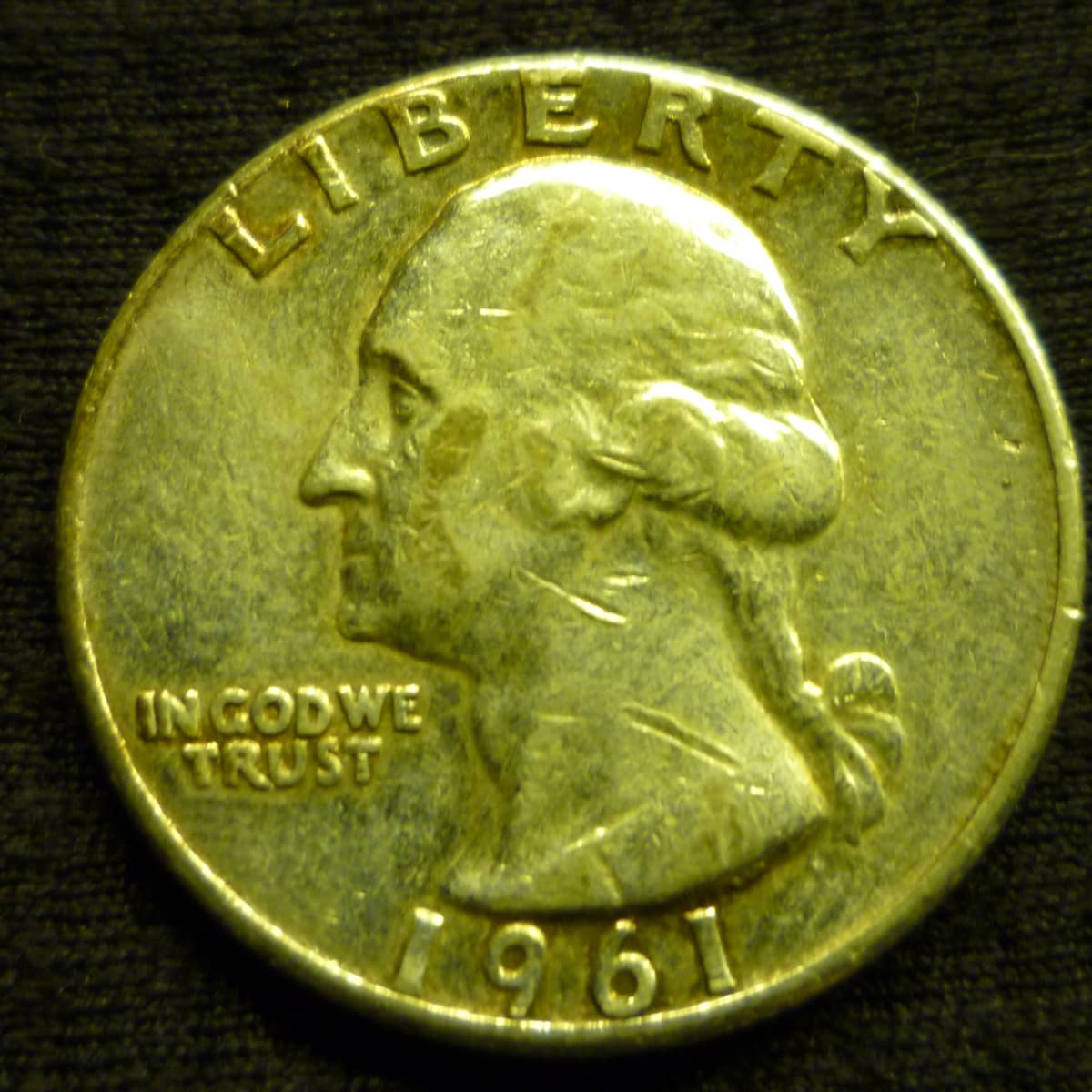 1950 Washington Quarter VF Very Fine 90% Silver 25c US Coin Collectible 