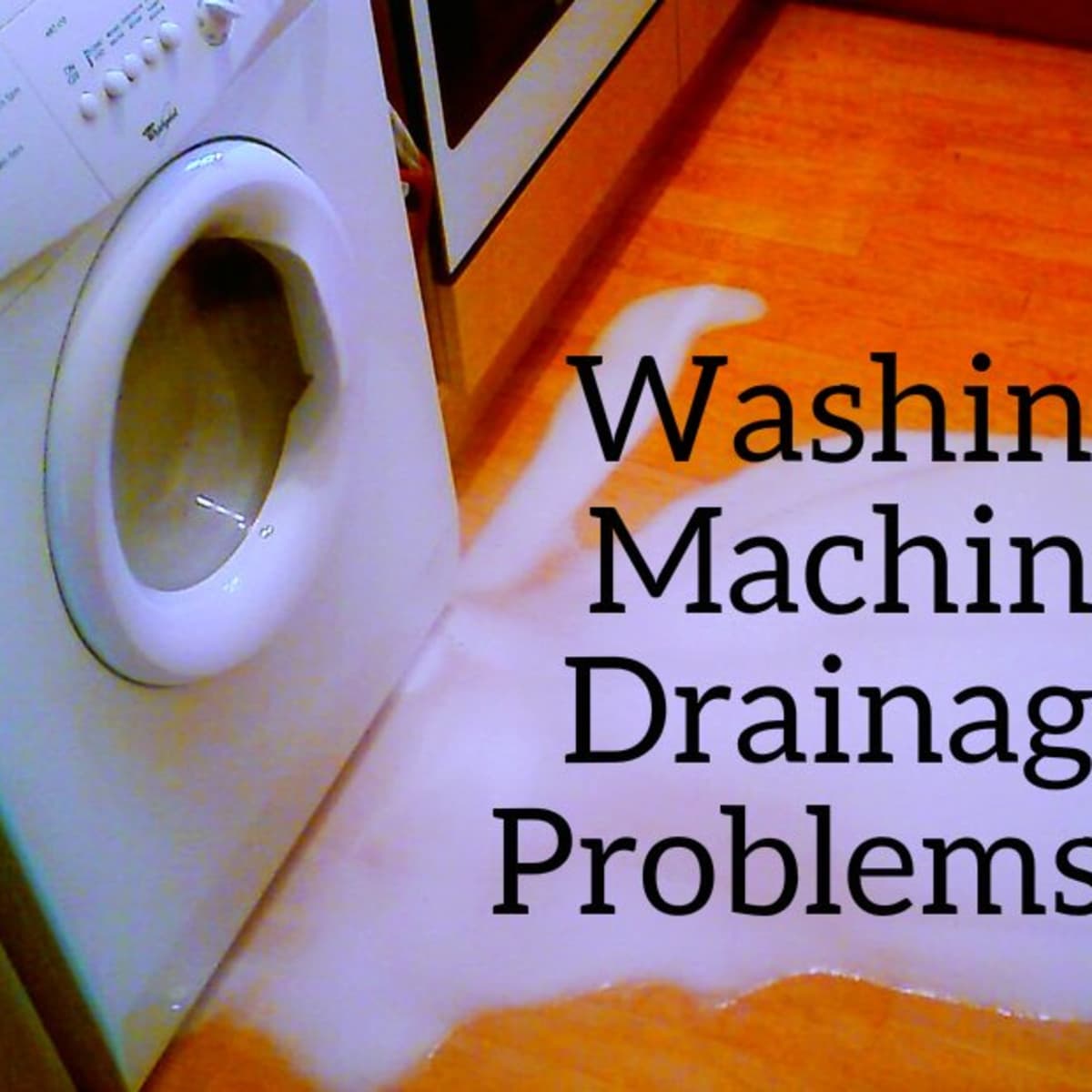 Washing Machine Drain Hose  Semi-rigid Sections Allow Hose to Bend 4 feet coll 