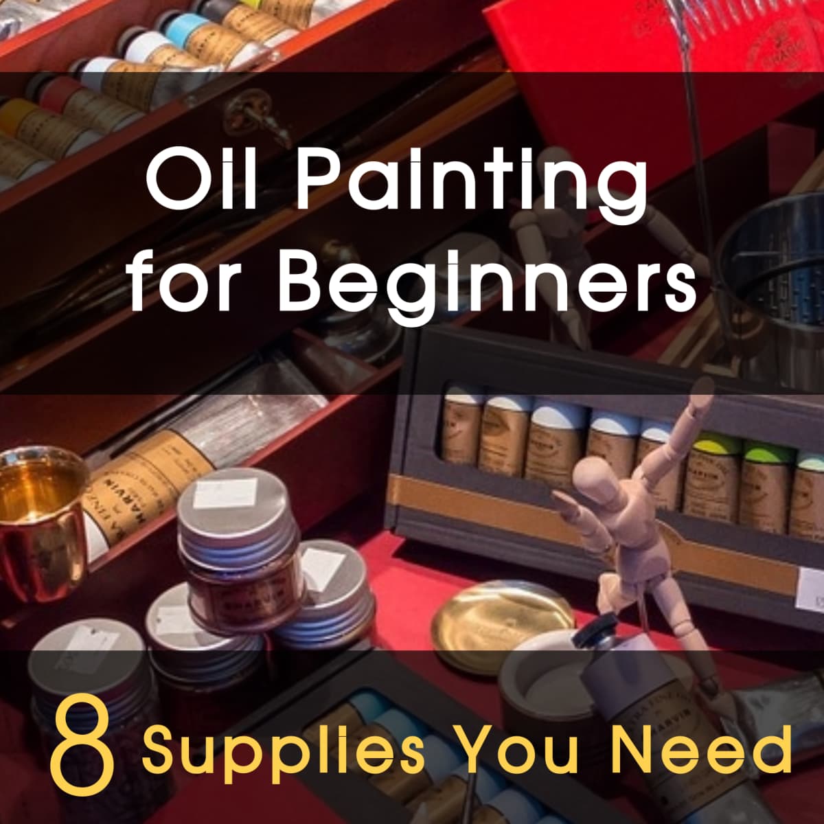 A Complete List of Oil Painting Supplies that every Beginning Oil