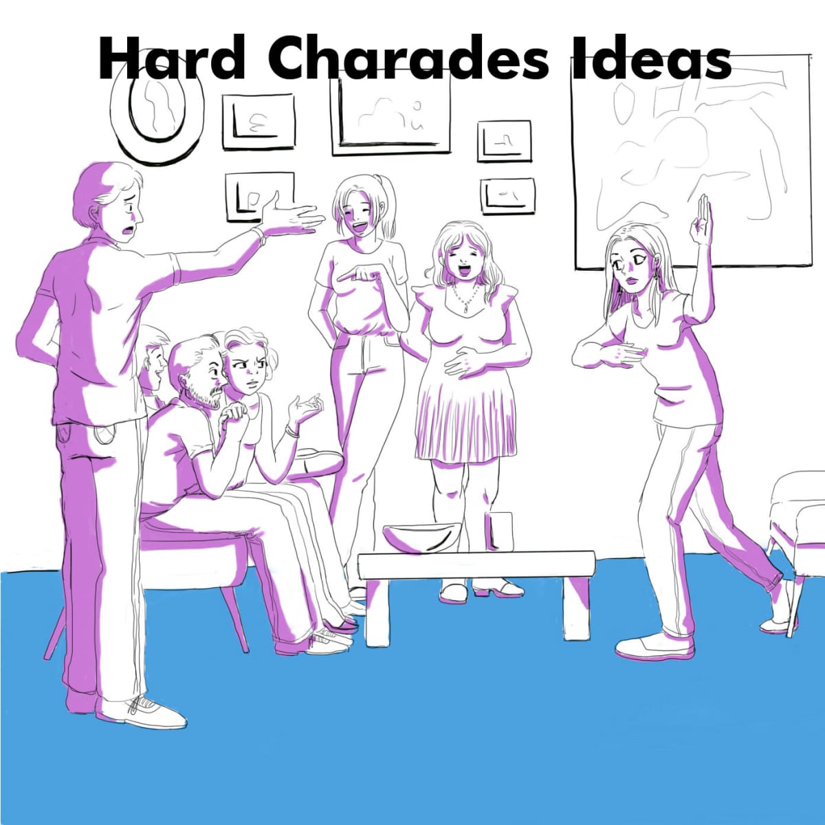 Hard Charades Ideas Movies Tv Shows Books And More Hobbylark