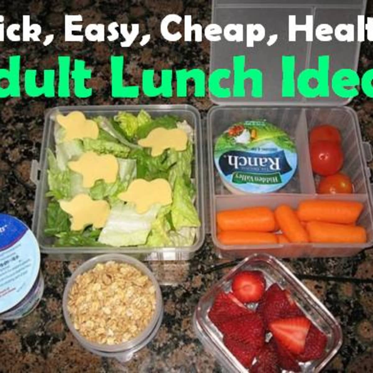 Un-boring Brown Bagging - Easy Frugal Work Lunch Ideas