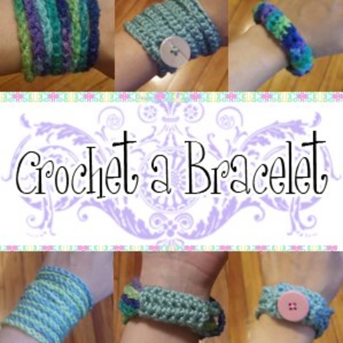 Crocheted Bracelet in an hour Thats Easy  LillaBjörns Crochet World