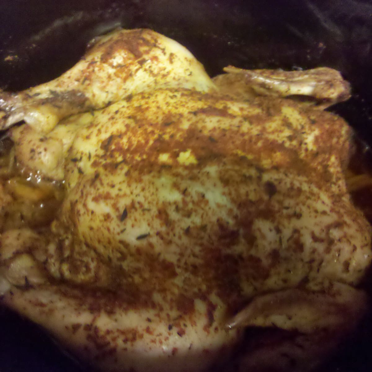 Crockpot Rotisserie Chicken