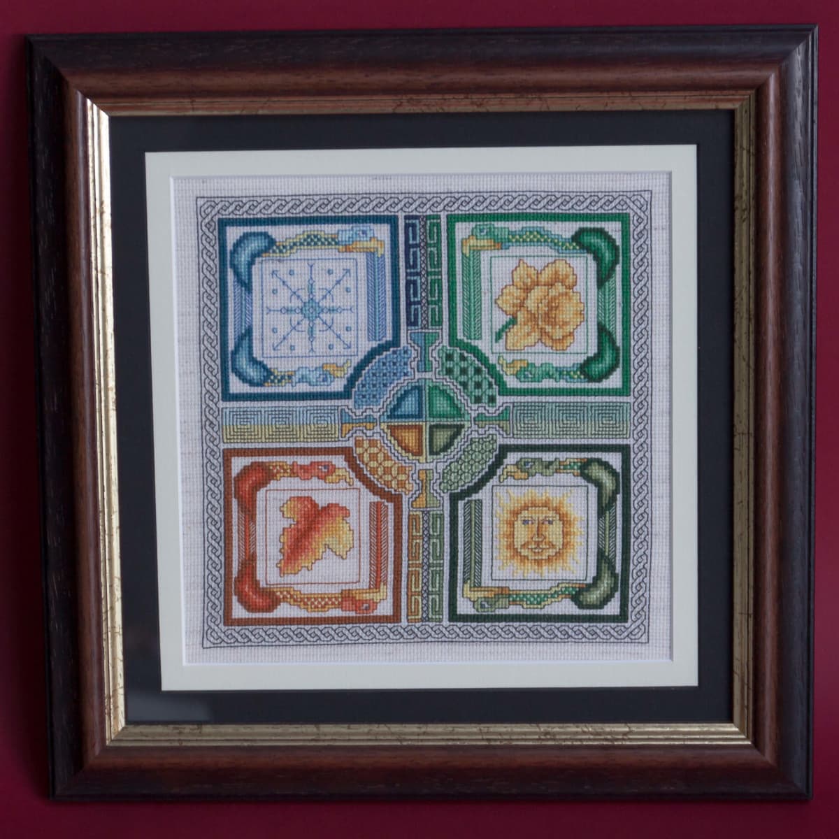 How to Finish and Frame a Cross Stitch Project