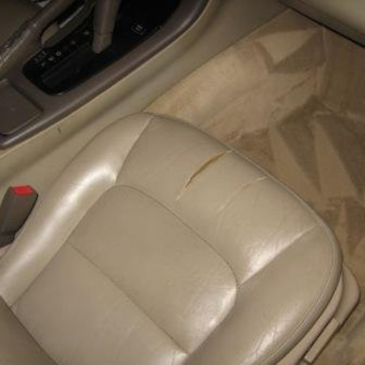 How To Repair Leather And Vinyl Car Seats Yourself Axleaddict - How To Fix A Small Hole In Leather Seat