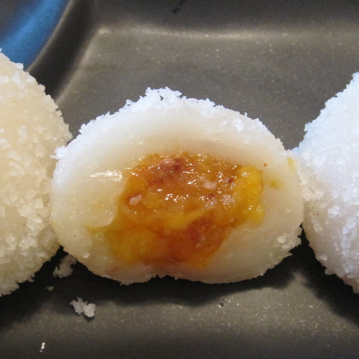 Making Gluten Free Coconut And Tropical Peach Mochi Desserts Delishably