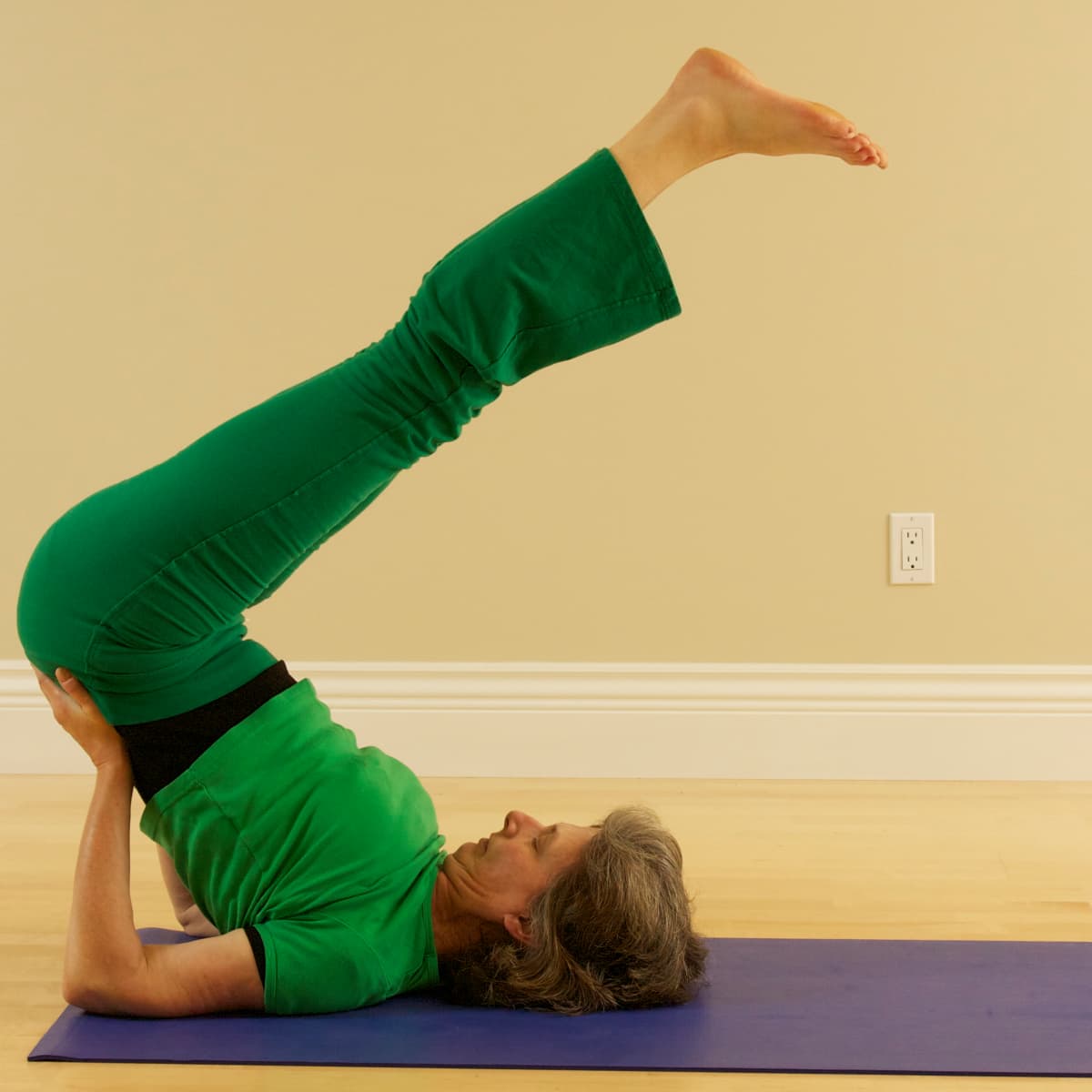Master Shoulder Stand with Candle Pose (Yoga Poses for Kids) — Yo Re Mi