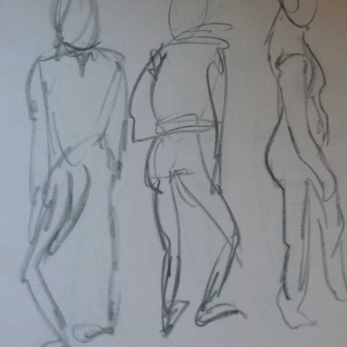 Anatomy TRACK: Lesson 1, Gesture Drawings of Figures · Art Prof