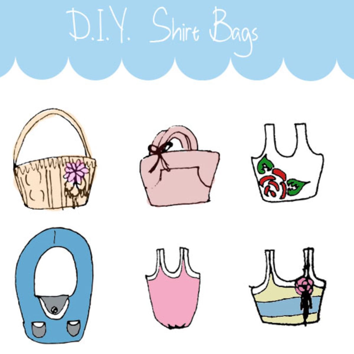 Make Your Own Homemade Bag From Old Clothes - FeltMagnet