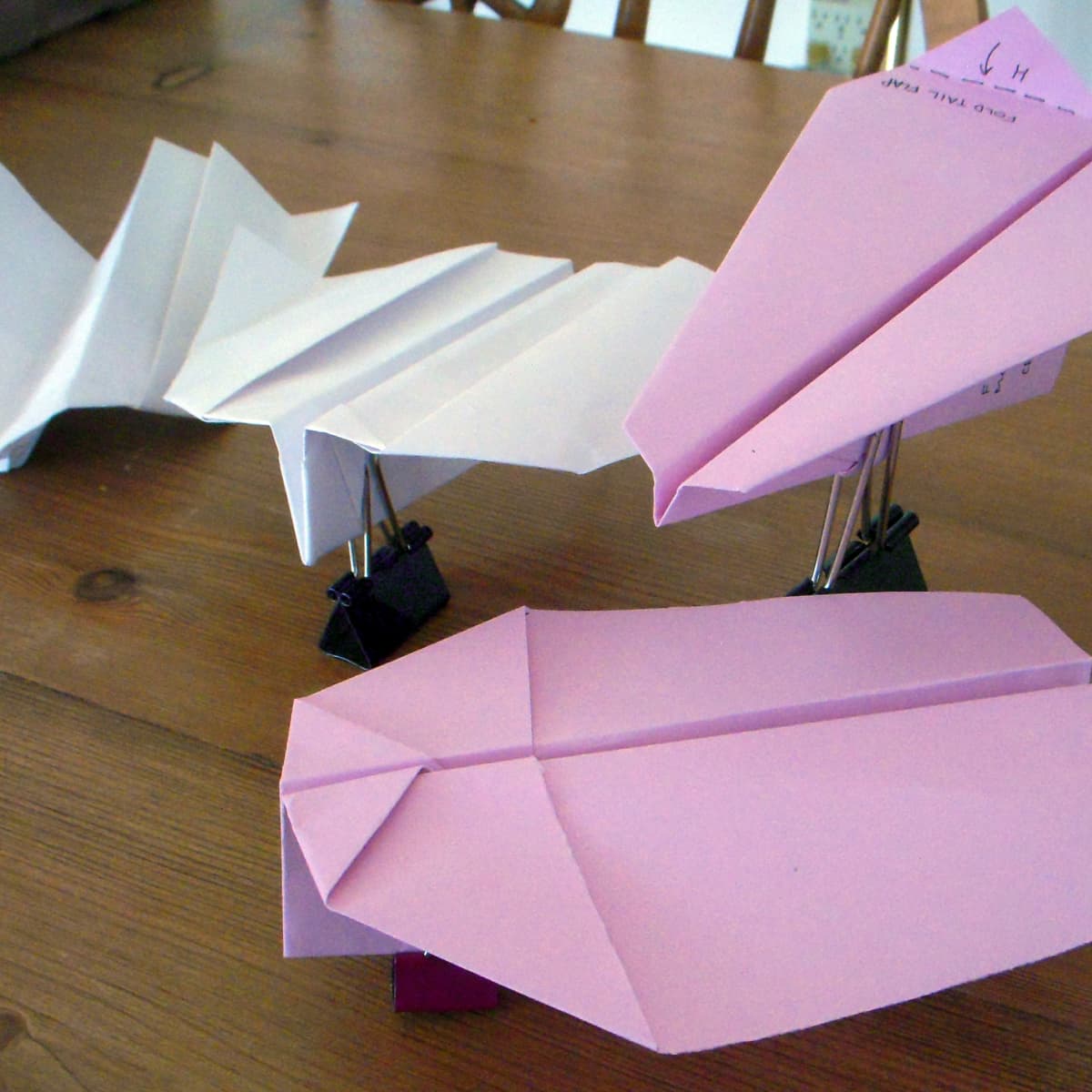 origami paper airplane instructions