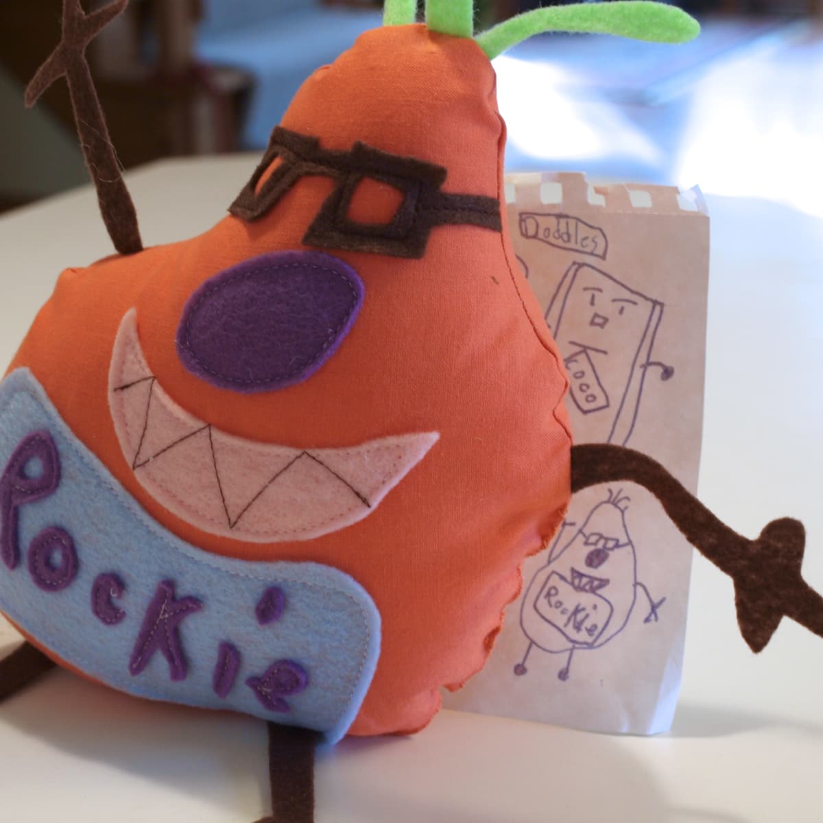 How to Make a Stuffed Toy From a Child's Drawing - FeltMagnet