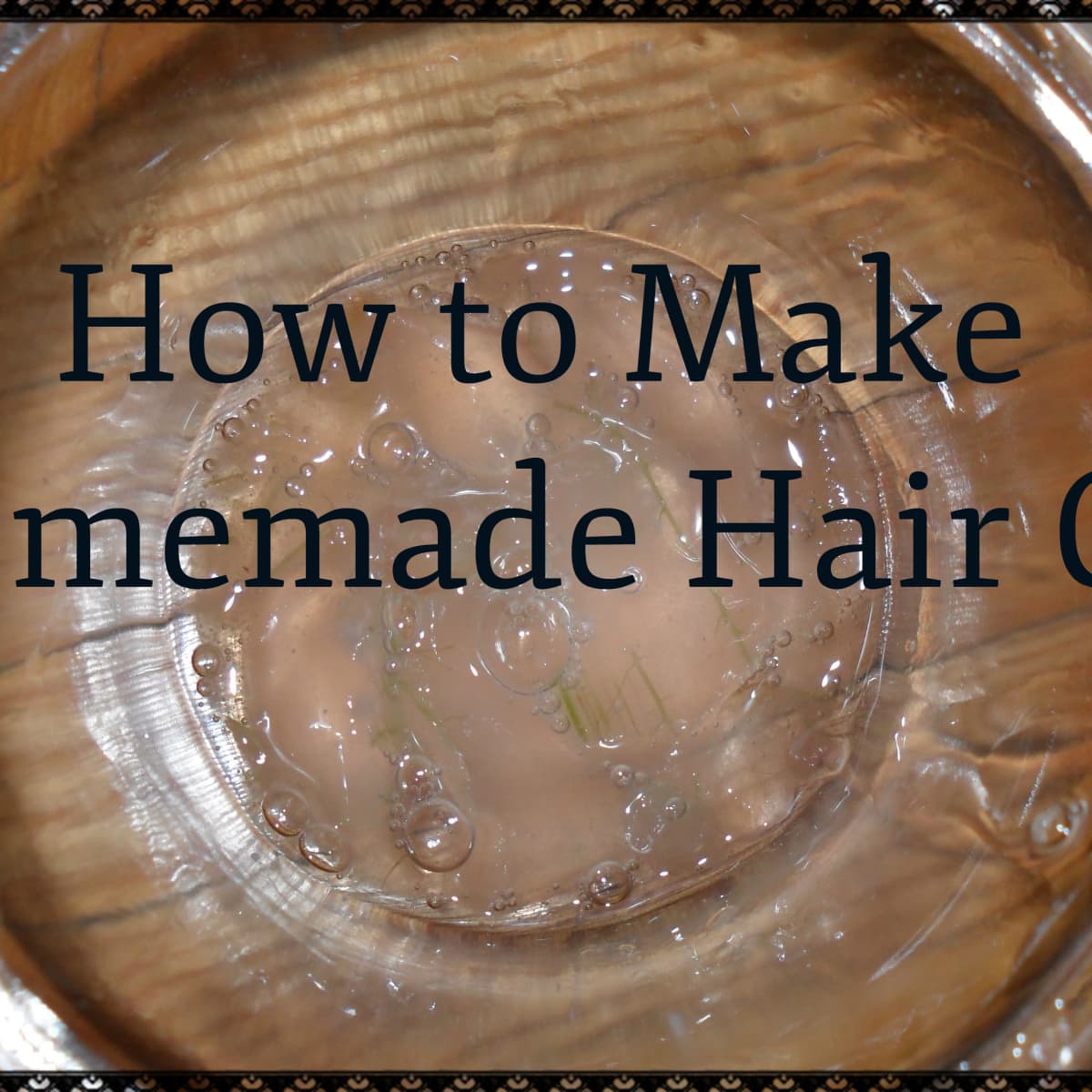 How to Make Your Own Hair Gel - Bellatory