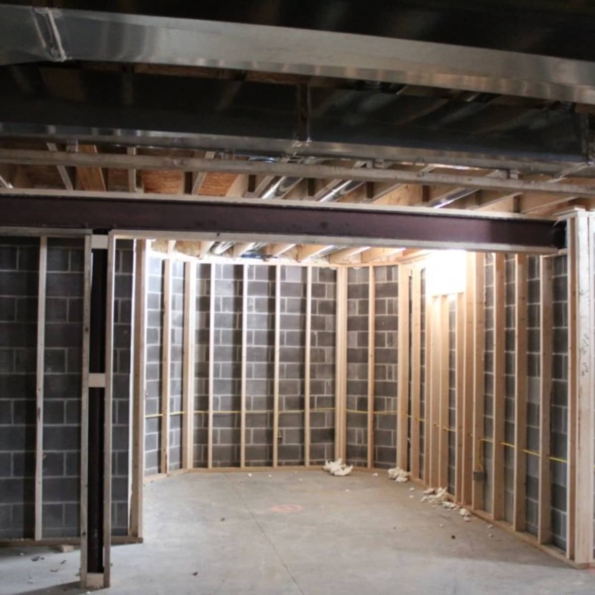 How To Frame And Finish A Basement, How To Layout Basement Walls