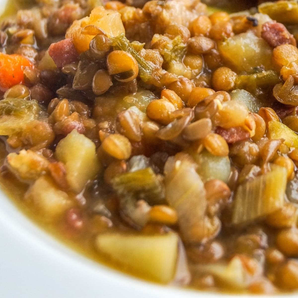 Split Pea and Sage Sausage Soup