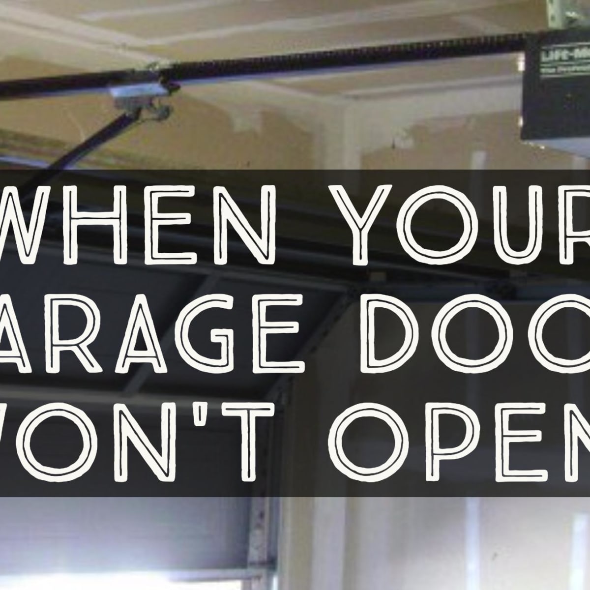 Reasons Why Your Garage Door Is Getting Stuck Halfway