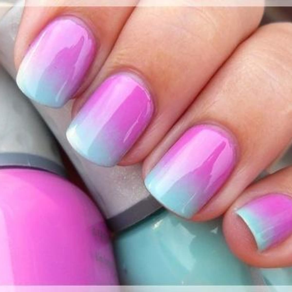 How to Do DIY Ombre Nails - Bellatory