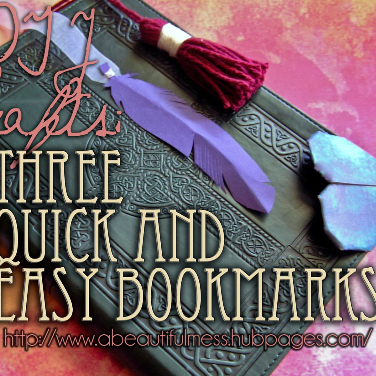 3 Easy DIY Bookmark Ideas 