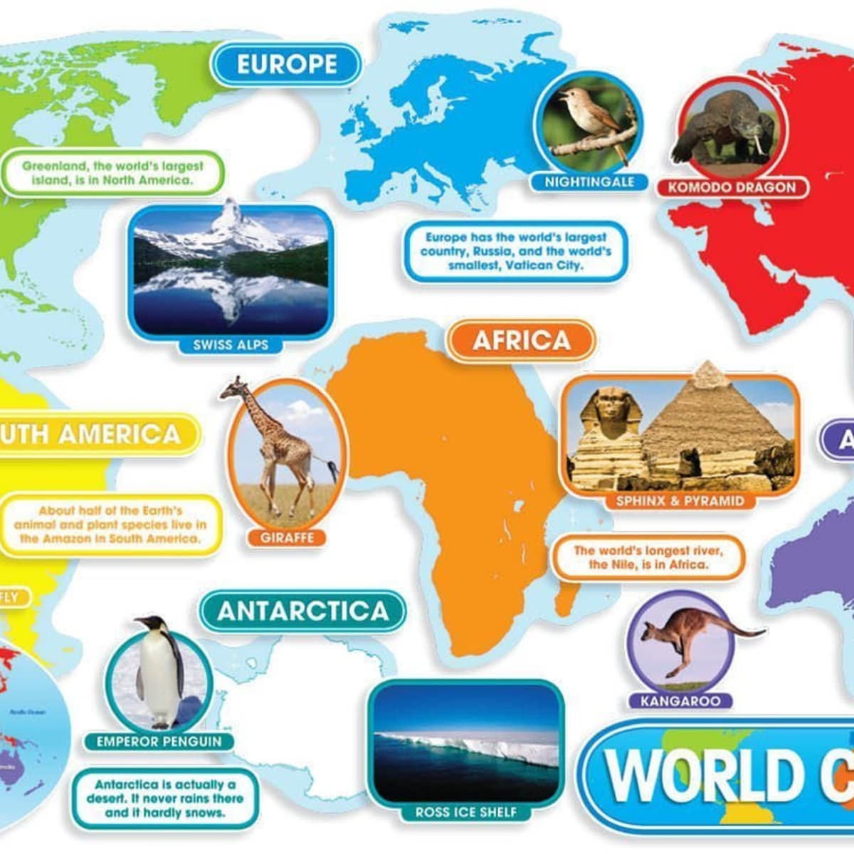 Creative Ways To Teach The Continents Wehavekids