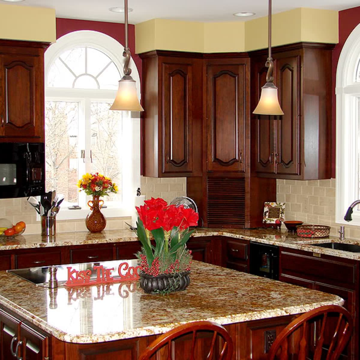 Update Your Kitchen on a Budget | Decorating above kitchen cabinets, Above  kitchen cabinets, Kitchen cabinet design