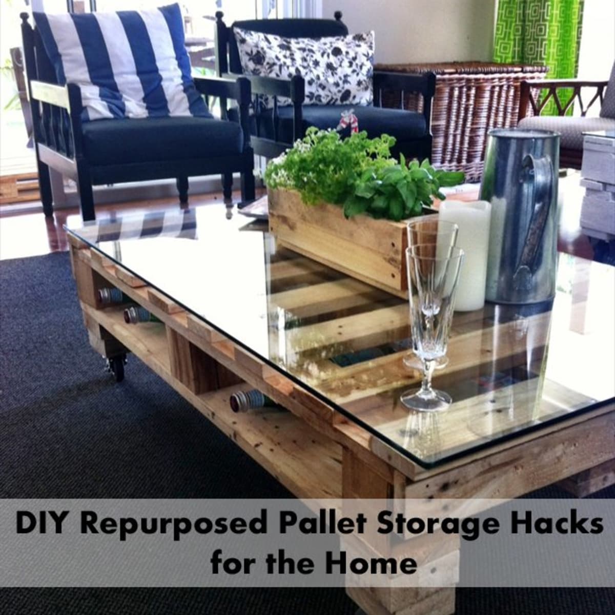 Diy Repurposed Pallet Storage Hacks For The Home Dengarden