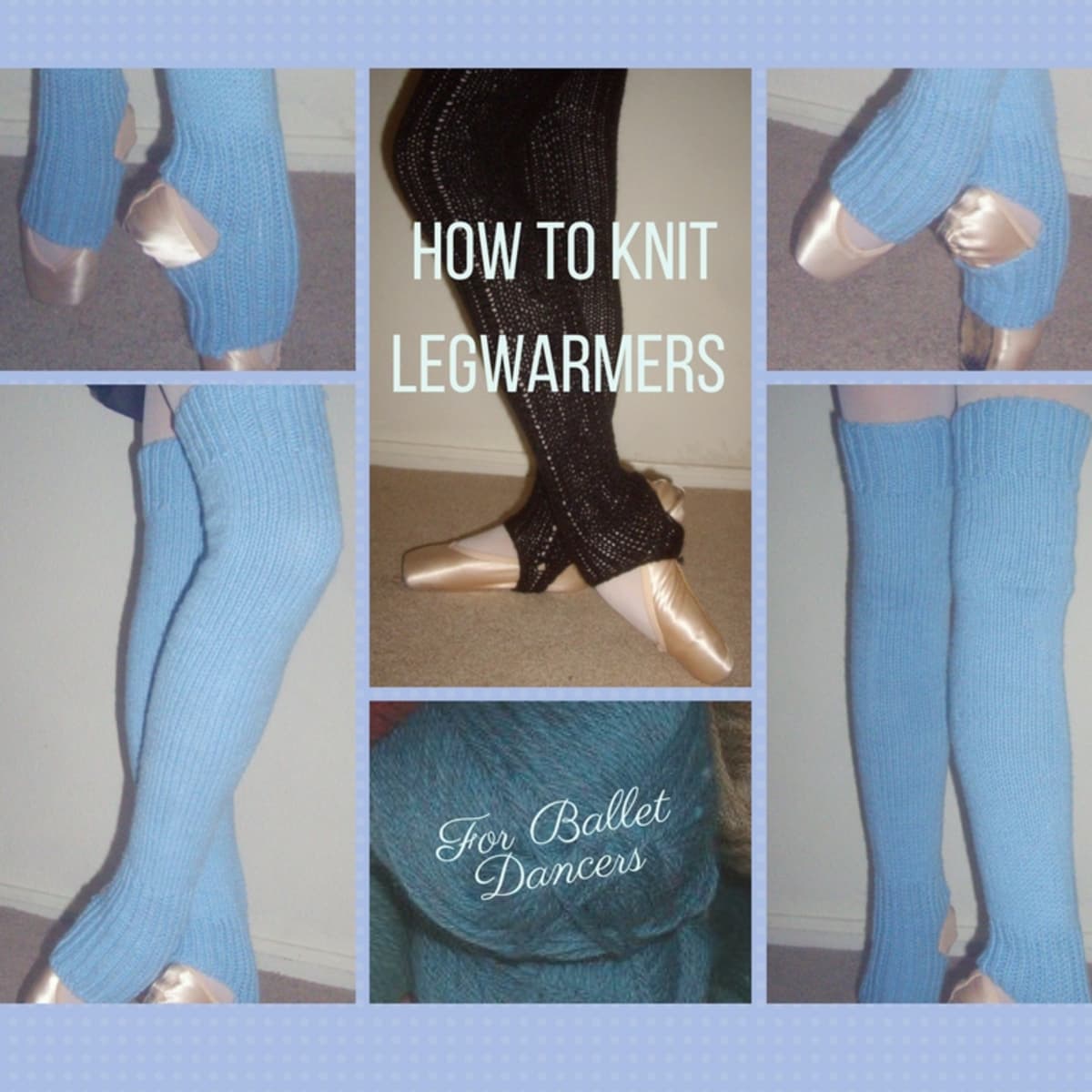 How to Knit Leg Warmers for Ballet Dancers (Free Pattern) - FeltMagnet