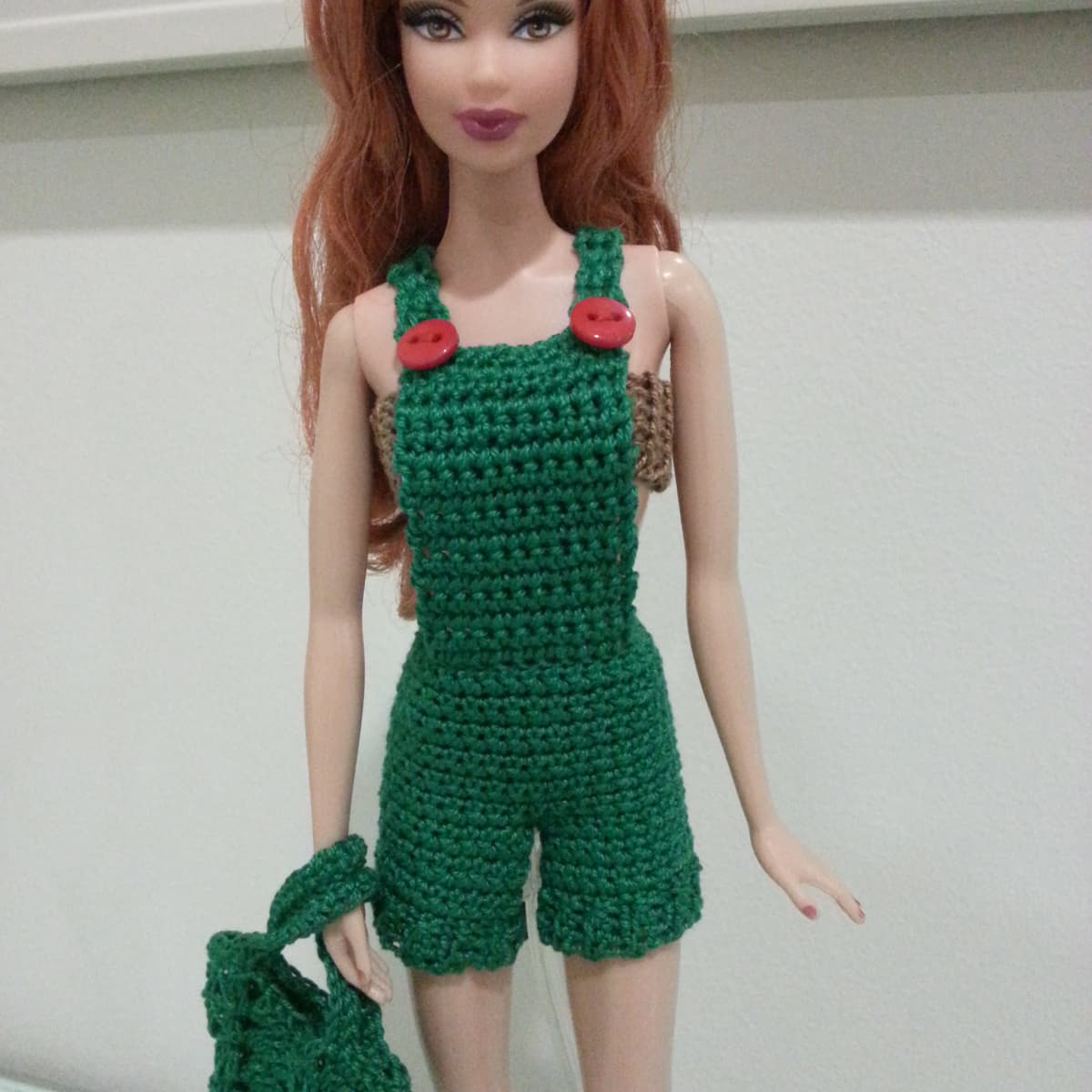 Barbie Basic Overalls (Free Crochet Pattern) - FeltMagnet