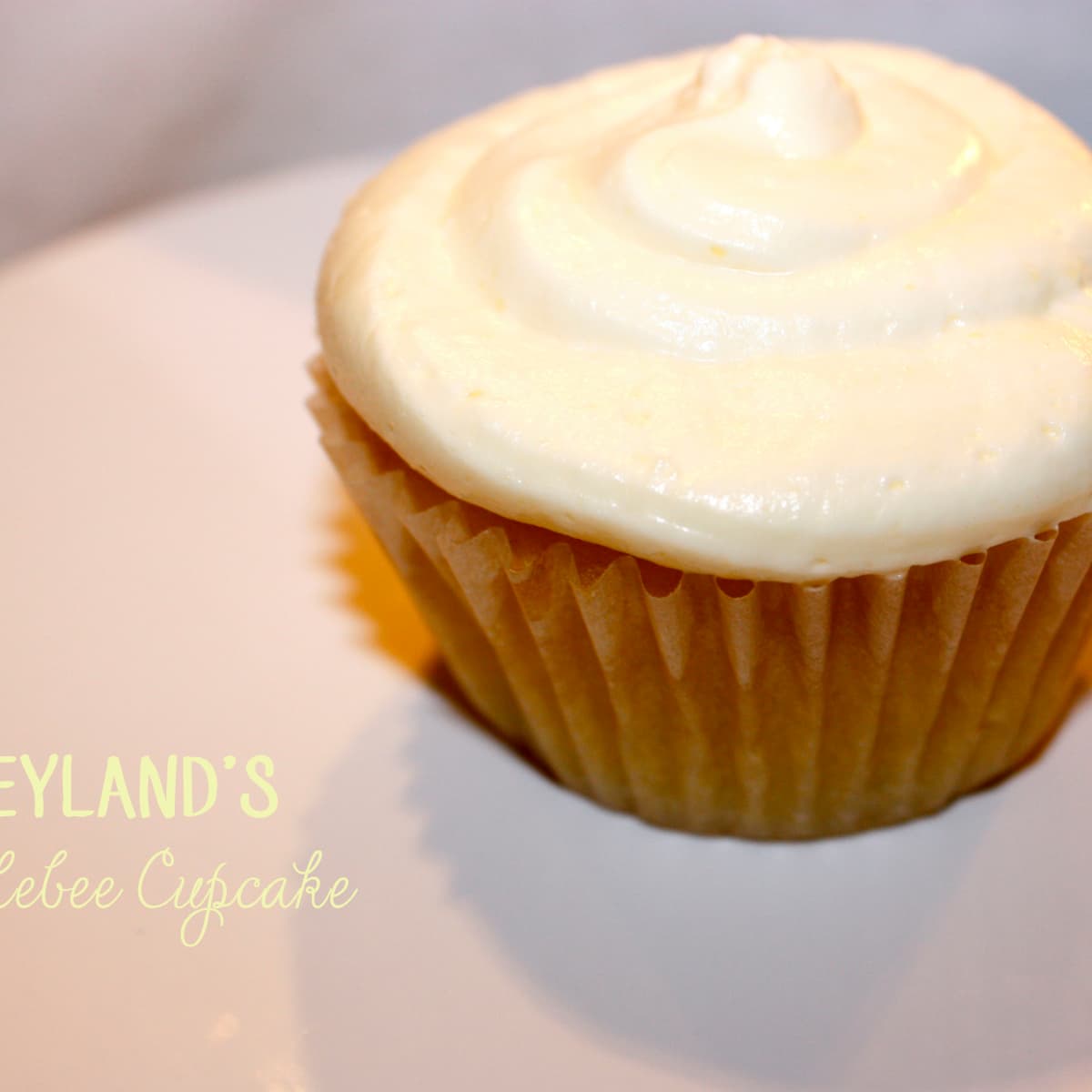 Honey Cinnamon Bumblebee Cupcakes with Cream Cheese Frosting