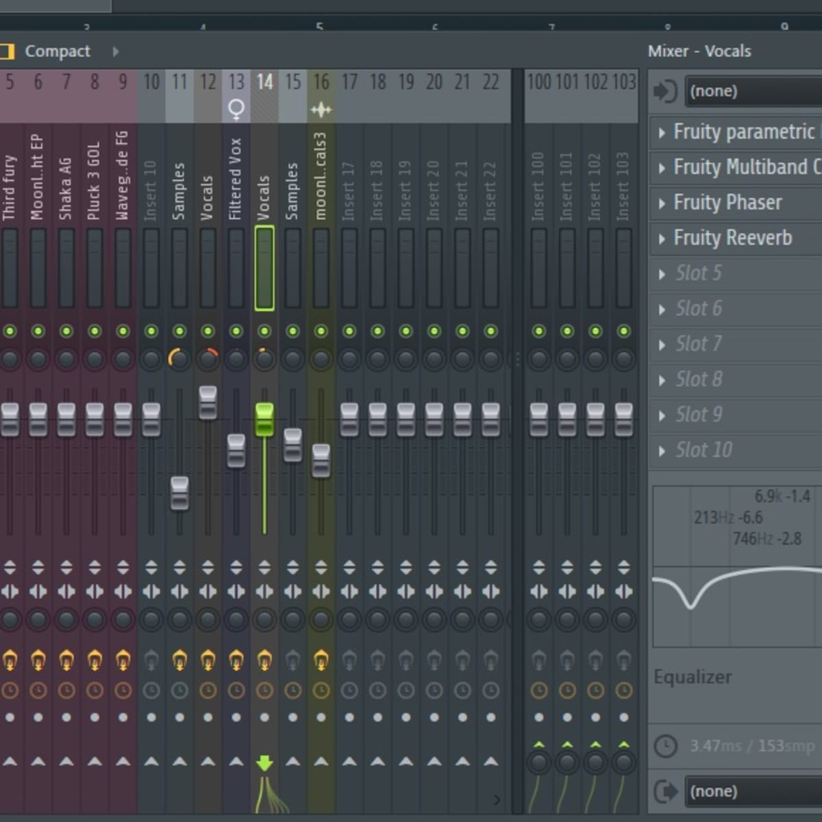 fl studio high pitched noise