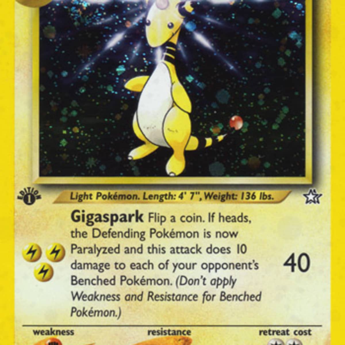 Pokemon Neo Genesis Common Card #106/111 Fighting Energy 