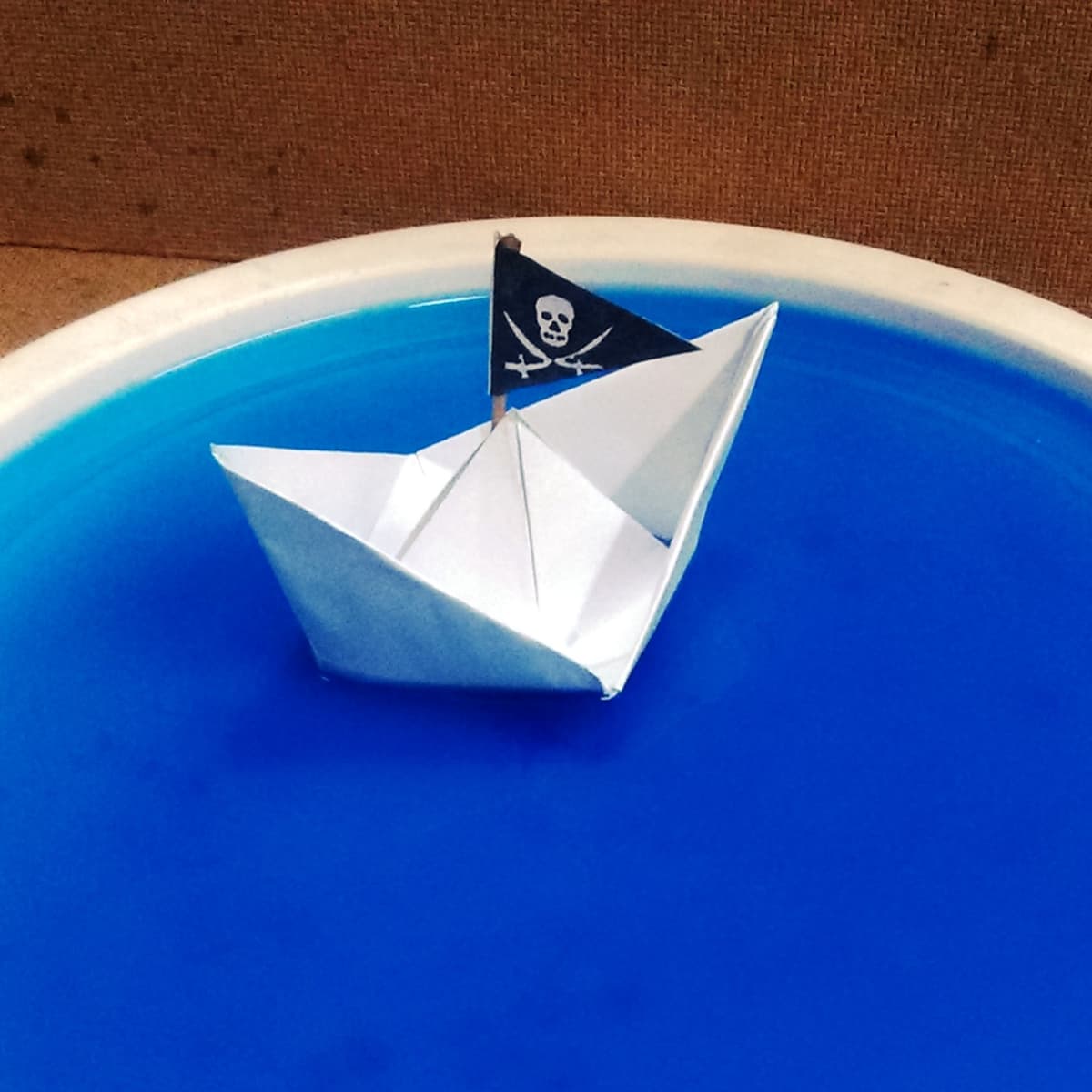 Download How To Make A Pirate Paper Boat That Floats Easy Step By Step Tutorial Feltmagnet